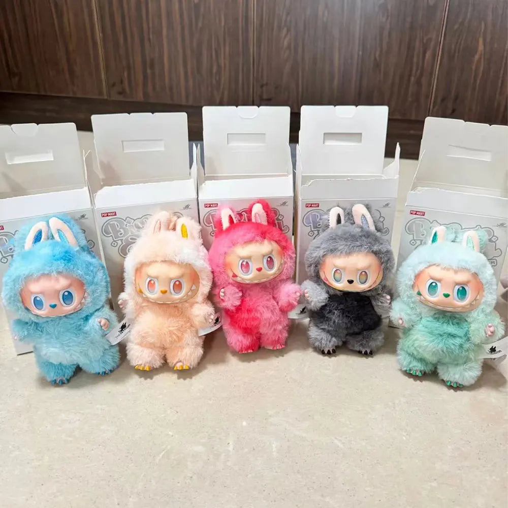 Labubu V3 Blind Box – Teddy Vinyl Keychain Surprise Toy
