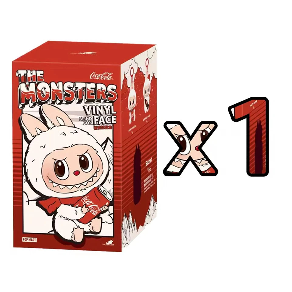 Labubu The Monsters x Coca-Cola Doll Keychain Figure