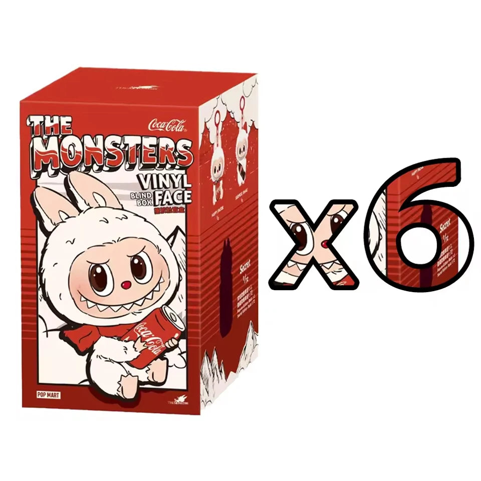 Labubu The Monsters x Coca-Cola Doll Keychain Figure